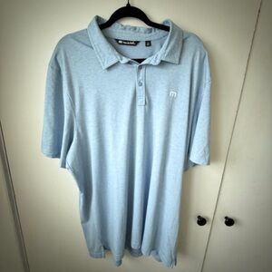 TravisMathew Light Blue Polo Shirt XXXL – PNW Cozy Golf Casual